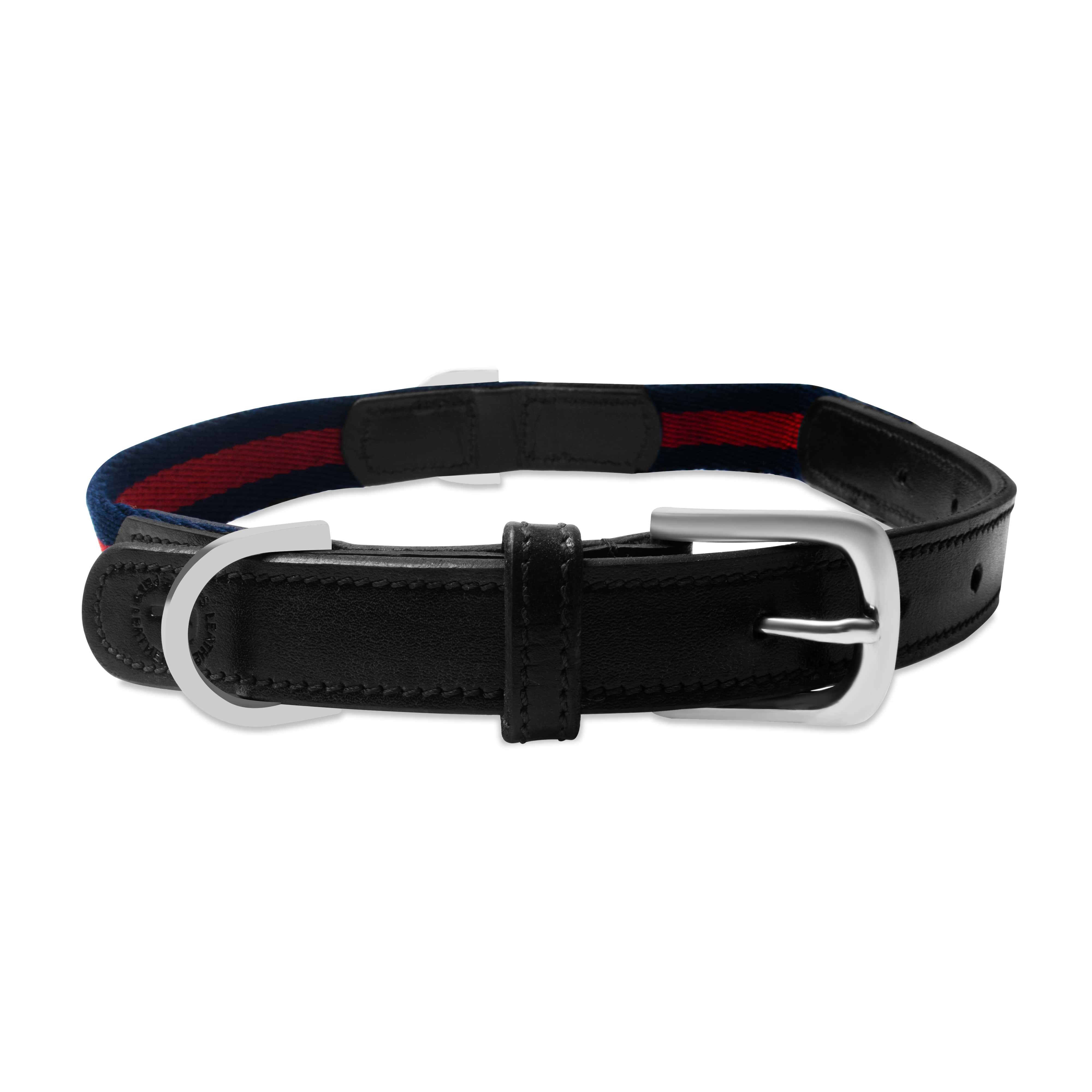 Red and Black dog Collar